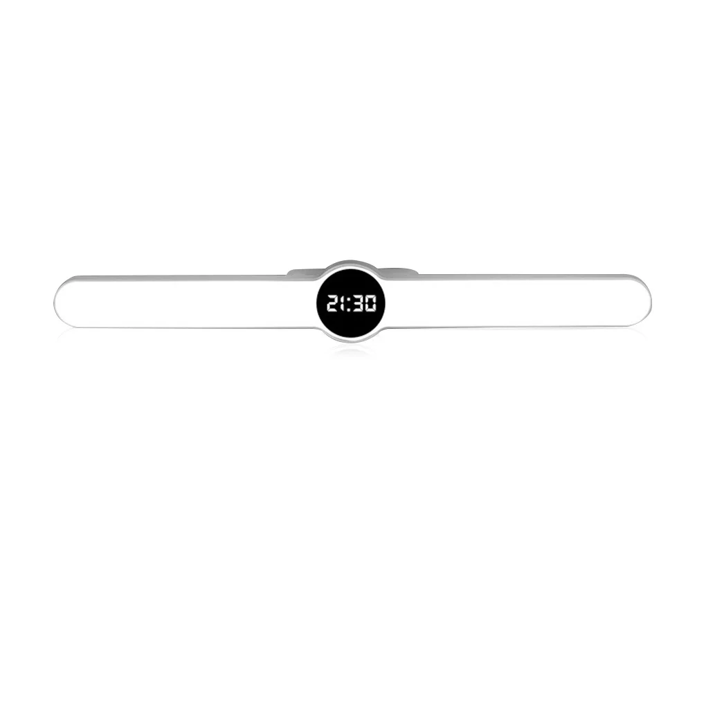 USB Rechargeable Reading Light Bar with Clock Headboard Stick-on Lamp Living Room LED Nightlight Students Accessories
USB Rechargeable Reading Light Bar with Clock Headboard Stick-on Lamp Living Room LED Nightlight Students Accessories