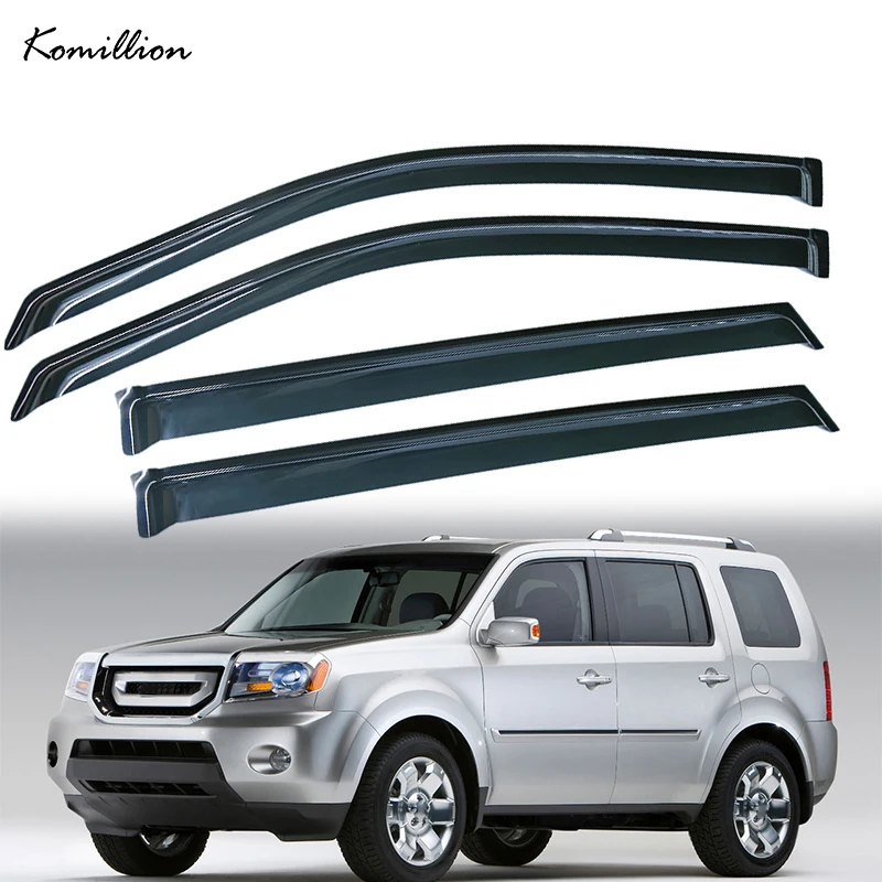 4 Pcs Car Window Visor Rain Sun Deflectors Sticker Trim Set for Honda Pilot 2003 2004 2005 2006 2007 2008 Exterior Accessories
4 Pcs Car Window Visor Rain Sun Deflectors Sticker Trim Set for Honda Pilot 2003 2004 2005 2006 2007 2008 Exterior Accessories