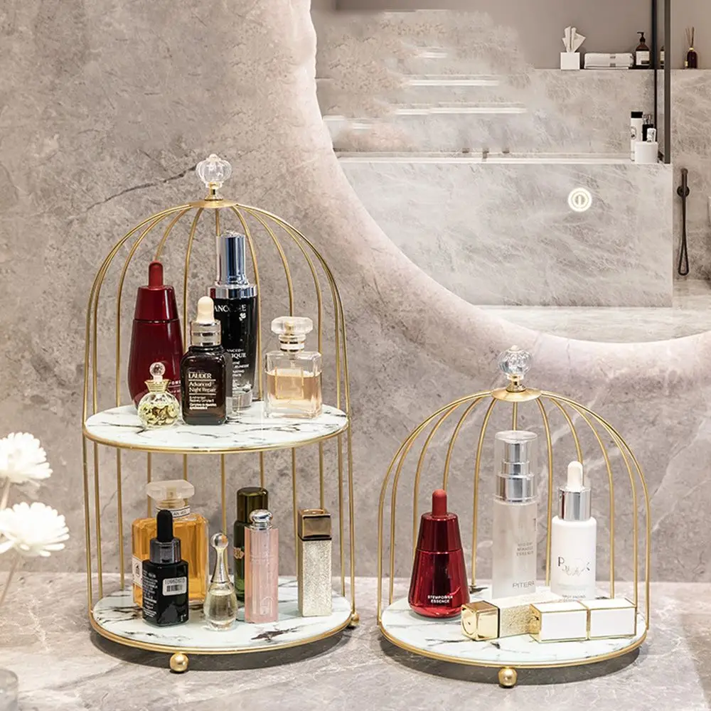 Nordic Iron Art Bird Cage Rack Bathroom Storage Rack Skin Care Finishing Table Storage Cage Rack Organizer Container Rack
Nordic Iron Art Bird Cage Rack Bathroom Storage Rack Skin Care Finishing Table Storage Cage Rack Organizer Container Rack