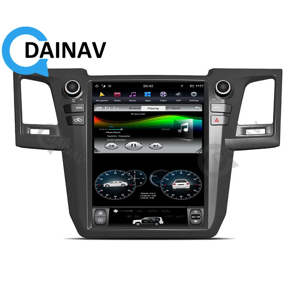 

Car Radio GPS Navigation DVD Player For Toyota Fortuner 2015 Vertical screen Autoradio stereo Multimedia Player