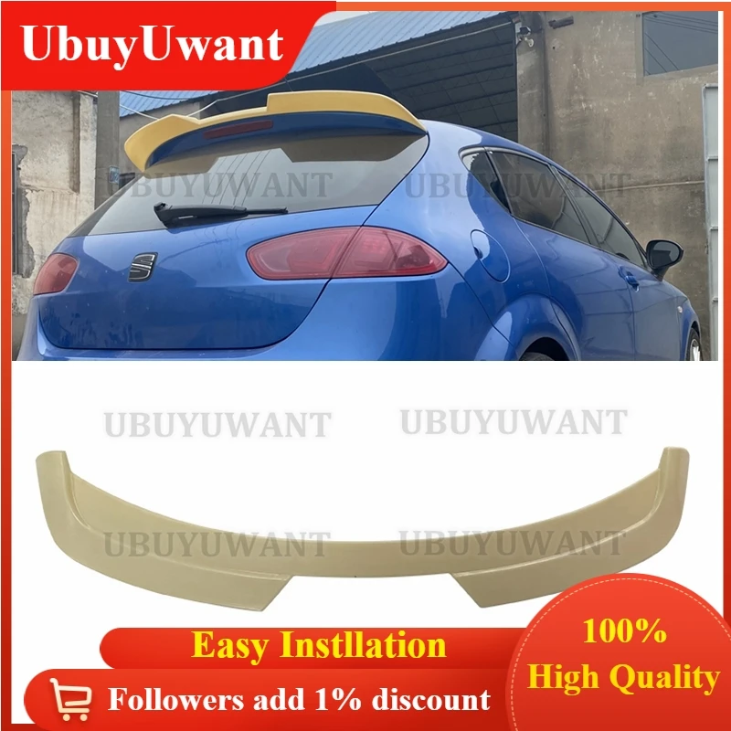 Rear Roof Lip Spoiler For V olkswagen Seat Leon MK2 Hatchback ABS Glossy Black Spoiler 2008 2009 - 2012 Car Tail Wing Decoration
Rear Roof Lip Spoiler For V olkswagen Seat Leon MK2 Hatchback ABS Glossy Black Spoiler 2008 2009 - 2012 Car Tail Wing Decoration