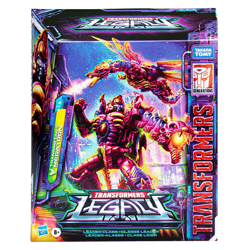 Фигурка трансформера Hasbro, игрушки поколения, серия Legacy, лидер Transmetal Ii Мегатрон, Коллекционная модель, подарок для мальчика
Фигурка трансформера Hasbro, игрушки поколения, серия Legacy, лидер Transmetal Ii Мегатрон, Коллекционная модель, подарок для мальчика