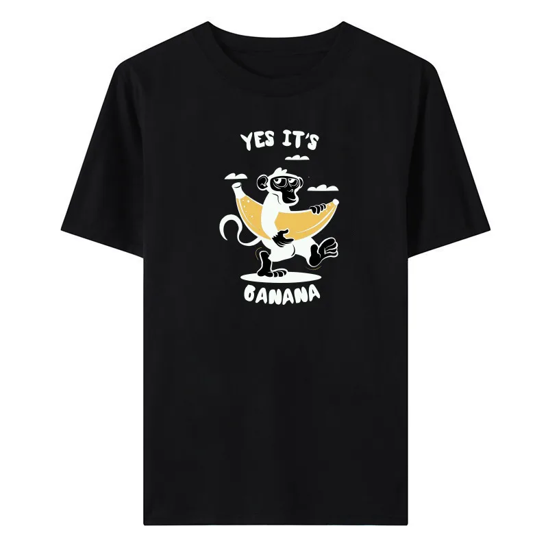 Summer new trend all-match simple fashion Harajuku cartoon monkey print short-sleeved top
Summer new trend all-match simple fashion Harajuku cartoon monkey print short-sleeved top