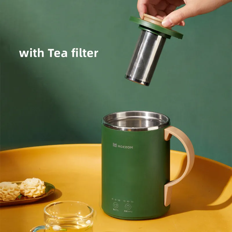 Mini Portable Electric Health Cup For Office Home Appliance Tea Separation Boiling Electric Hot Water Cup Kettle with Filter
Mini Portable Electric Health Cup For Office Home Appliance Tea Separation Boiling Electric Hot Water Cup Kettle with Filter