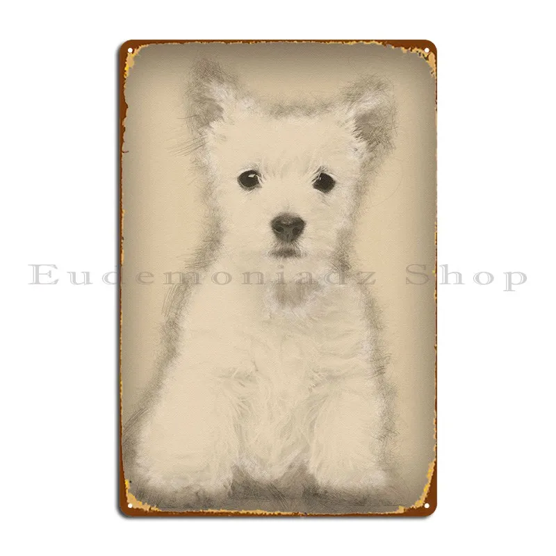 West Highland Terrier Pupp Metal Sign Design Wall Decor Living Room Designer Living Room Tin Sign Poster
West Highland Terrier Pupp Metal Sign Design Wall Decor Living Room Designer Living Room Tin Sign Poster