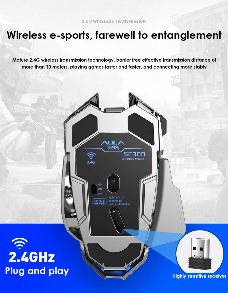 Rechargeable Photoelectric Mouse Wireless Mouse Games 1600dpi Office Household Gaming Mouse For Pc Laptop High Resolution Mouse
Rechargeable Photoelectric Mouse Wireless Mouse Games 1600dpi Office Household Gaming Mouse For Pc Laptop High Resolution Mouse
