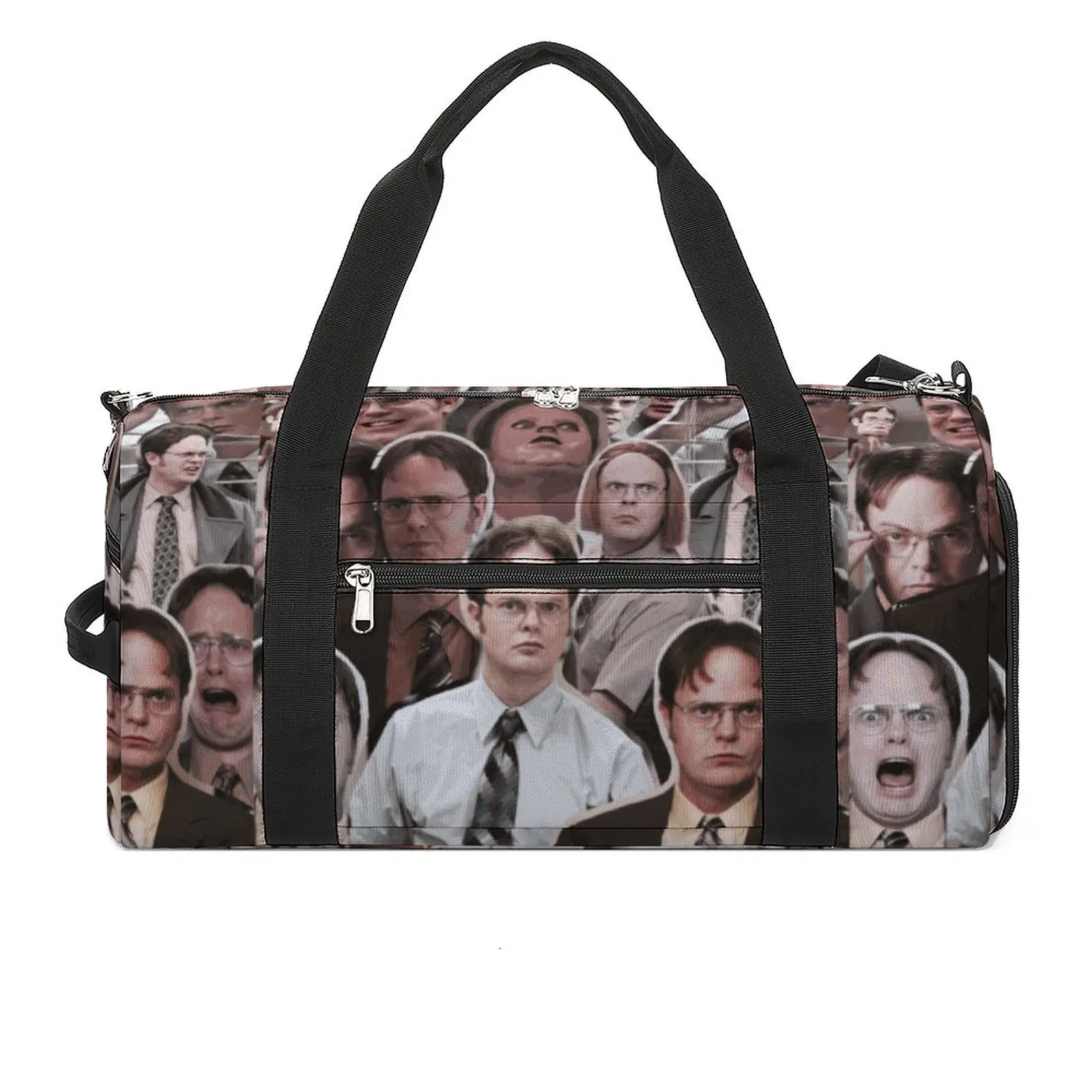 Dwight Schrute The Office Sport Bags The Office Kurt Funny Jim Halpert Gym Bag Waterproof Handbag Training Graphic Fitness Bag
Dwight Schrute The Office Sport Bags The Office Kurt Funny Jim Halpert Gym Bag Waterproof Handbag Training Graphic Fitness Bag