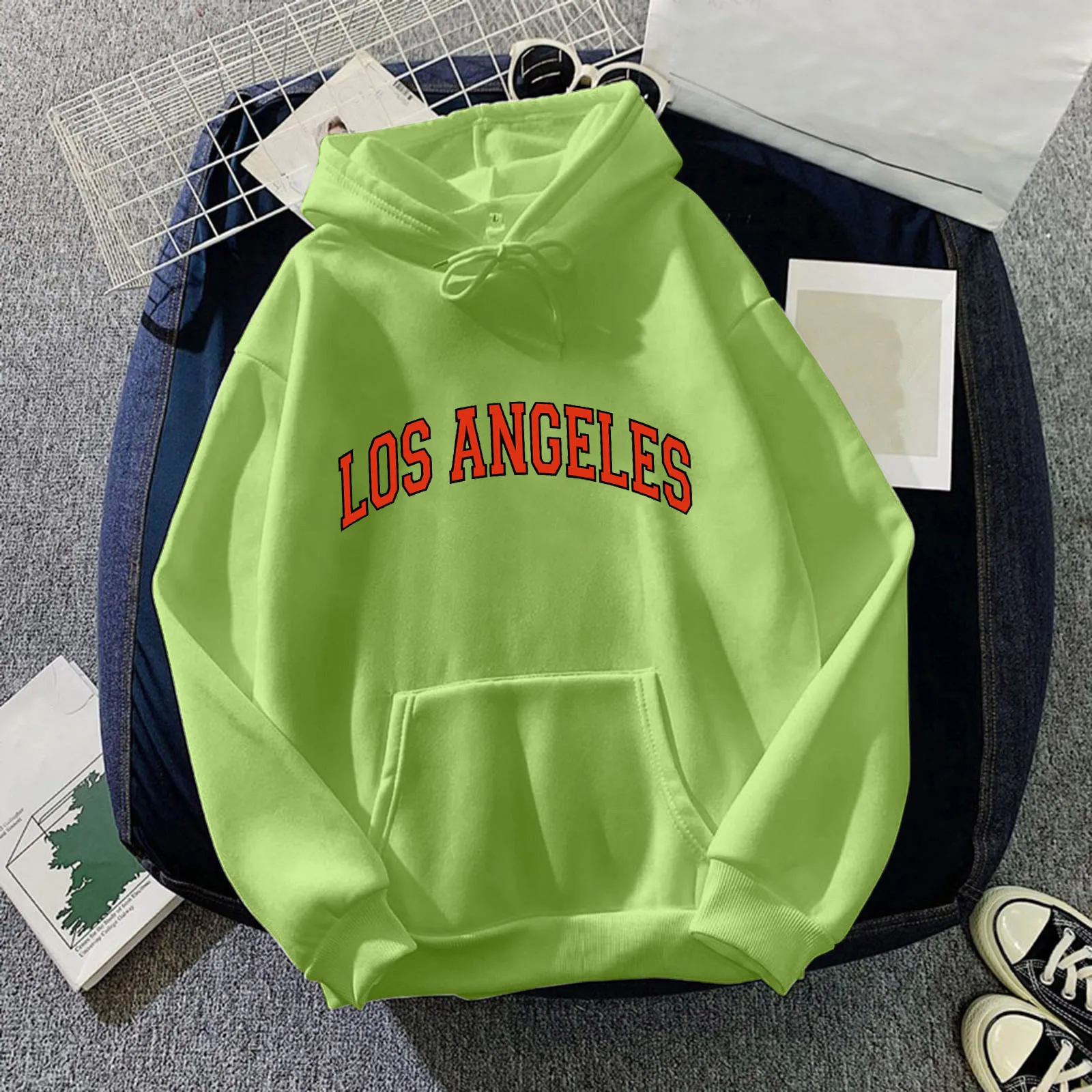 Womens Quarter Sweatshirt Womens Monogram Print Long Sleeve Drawstring Hooded Sweatshirt With Pockets Oversized Hoodie
Womens Quarter Sweatshirt Womens Monogram Print Long Sleeve Drawstring Hooded Sweatshirt With Pockets Oversized Hoodie