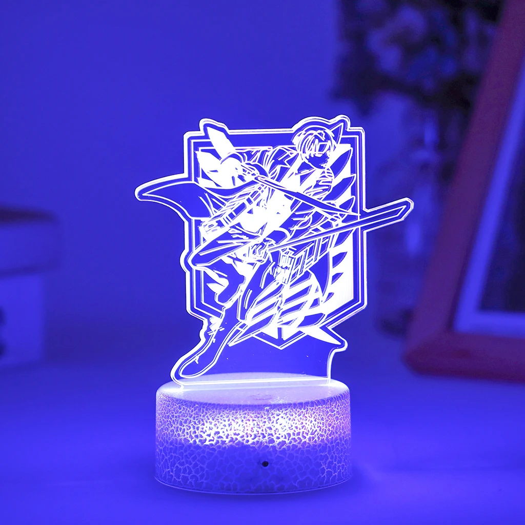 3D Bedside Led Lamp Anime Attack On Titan For Kids' Bedroom Decor Banana Fish My Hero Academia Cartoon Night Light Beloved Gifts
3D Bedside Led Lamp Anime Attack On Titan For Kids' Bedroom Decor Banana Fish My Hero Academia Cartoon Night Light Beloved Gifts