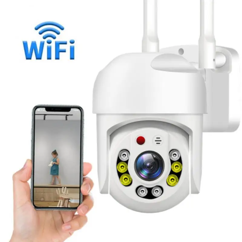 1080P PTZ Wifi IP Camera Outdoor 4X Digital Zoom AI Human Detect Wireless Camera H.265 P2P Audio 2MP Security CCTV Camera
1080P PTZ Wifi IP Camera Outdoor 4X Digital Zoom AI Human Detect Wireless Camera H.265 P2P Audio 2MP Security CCTV Camera