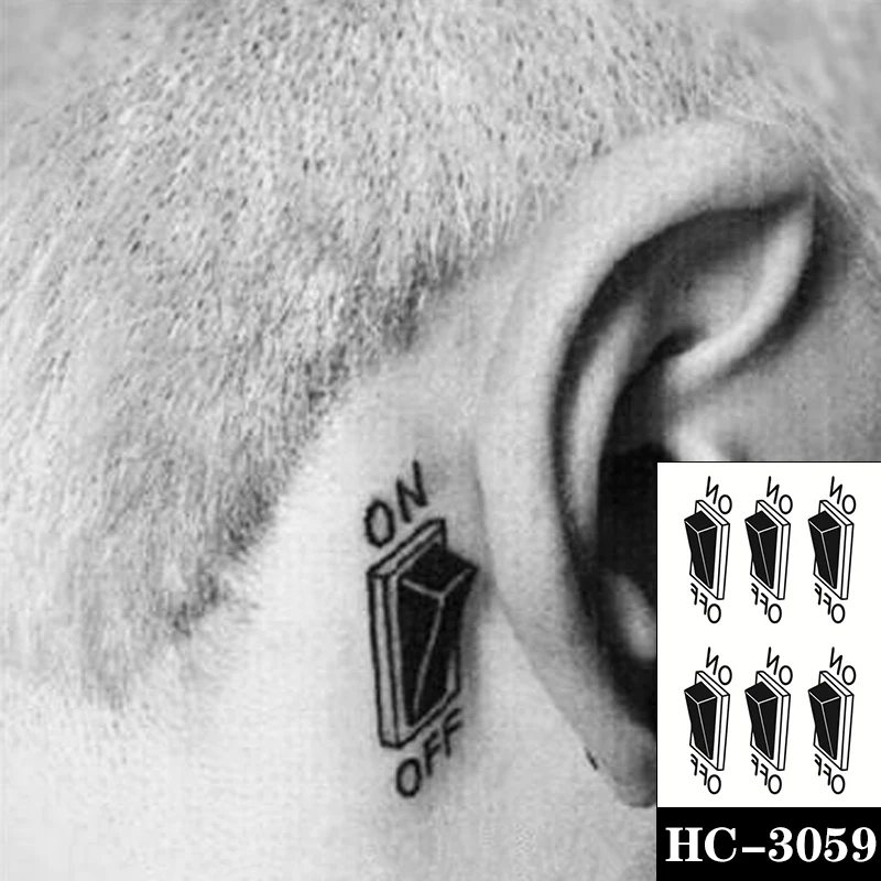 Waterproof Temporary Tattoo Sticker Black Switch Gun Bird Flower Letter Body Art Fake Tattoos Flash Tatoos Ear Arm for Men Women
Waterproof Temporary Tattoo Sticker Black Switch Gun Bird Flower Letter Body Art Fake Tattoos Flash Tatoos Ear Arm for Men Women