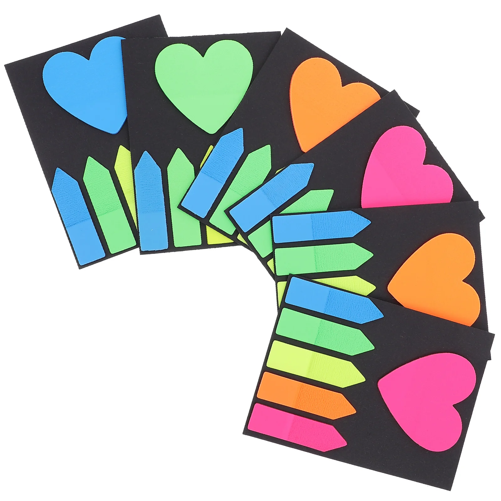 6 Sets Notebook Sticky Memo Pad Colorful Notes Annotation Supplies Tabs Notebooks Colored Page Marker Transparent Bar Sticker
6 Sets Notebook Sticky Memo Pad Colorful Notes Annotation Supplies Tabs Notebooks Colored Page Marker Transparent Bar Sticker