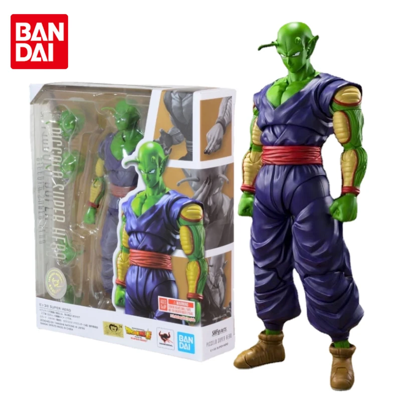 BANDAI SHF Dragon Ball Super Piccolo Super Hero Joints Movable Anime Action Figures Toys Boys Girls Kids Birthday Gifts
BANDAI SHF Dragon Ball Super Piccolo Super Hero Joints Movable Anime Action Figures Toys Boys Girls Kids Birthday Gifts