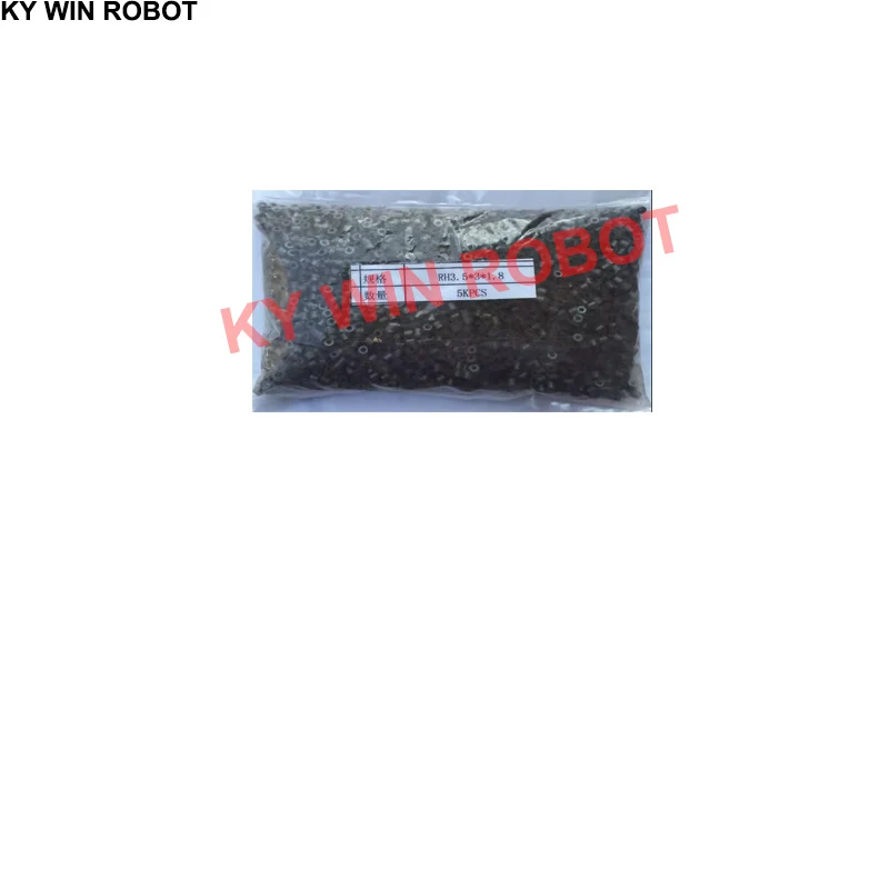 5000PCS/LOTS Air Core Beads 3.5*3*1.8 Diode Anti-interference Magnetic Ring Nickel Zinc Ferrite Flux Inductor
5000PCS/LOTS Air Core Beads 3.5*3*1.8 Diode Anti-interference Magnetic Ring Nickel Zinc Ferrite Flux Inductor