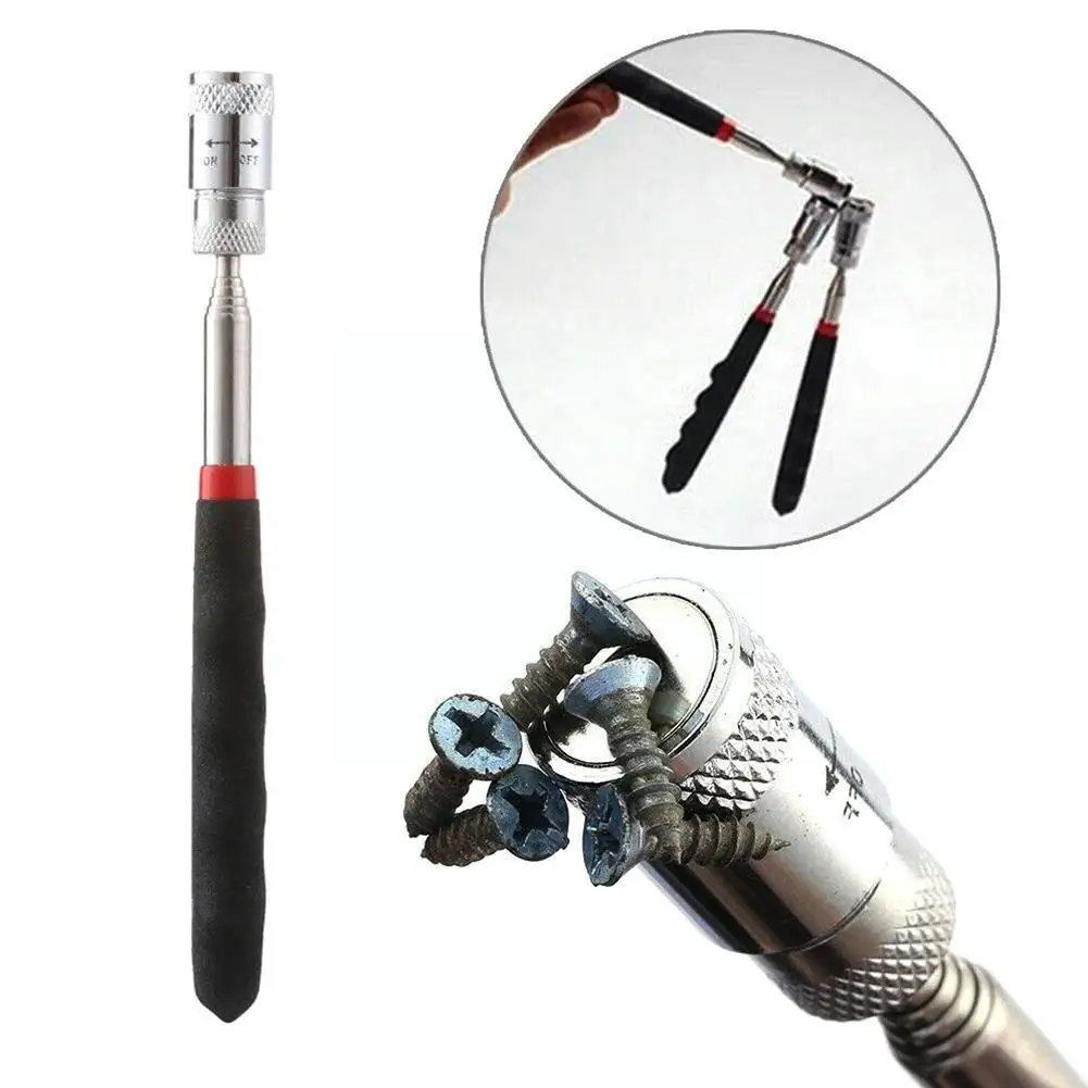 Telescopic Magnetic Pen With Light Mini Portable Magnet Pick Up Tool Extendable Long Reaching For Picking Up Nut Bolt R0Y0 
Telescopic Magnetic Pen With Light Mini Portable Magnet Pick Up Tool Extendable Long Reaching For Picking Up Nut Bolt R0Y0
