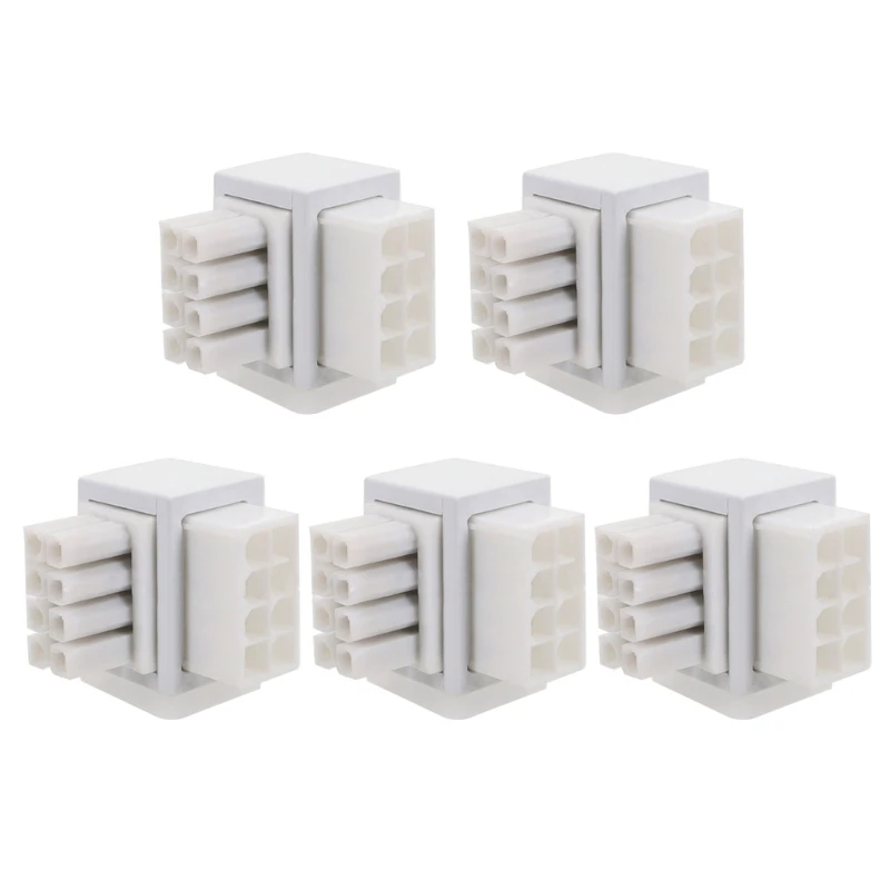 5Pcs 8Pin Female 90 Degree Angled To 8 Pin Male Power Adapter GPU Power Steering Connector For Graphics Video Card GPU
5Pcs 8Pin Female 90 Degree Angled To 8 Pin Male Power Adapter GPU Power Steering Connector For Graphics Video Card GPU