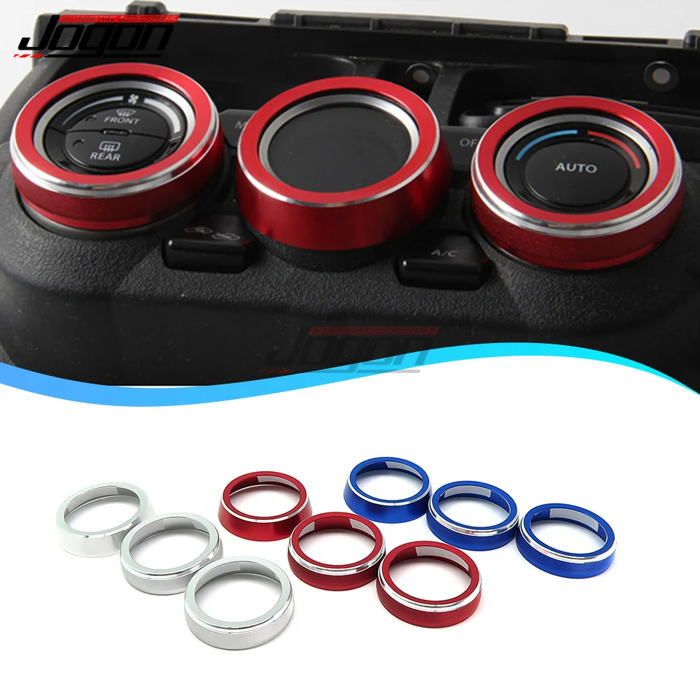 3 шт. для Suzuki Jimny JB64 JB74 JB64W JB74W 2019-2022 AC кондиционер звуковая ручка крышка кнопка