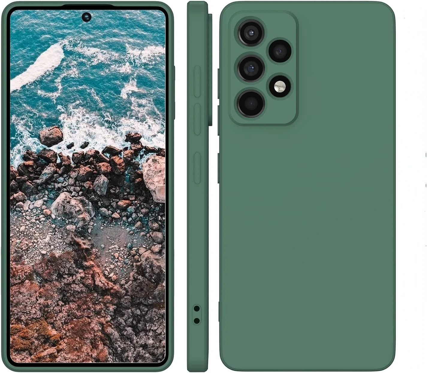 Liquid Silicone Phone Case for Samsung S21 S20 Ultra A02S A12 A10S A20 A20S A21S A22 A31 A32 A41 A50 A52 A71 A03S Note10 Cover
Liquid Silicone Phone Case for Samsung S21 S20 Ultra A02S A12 A10S A20 A20S A21S A22 A31 A32 A41 A50 A52 A71 A03S Note10 Cover