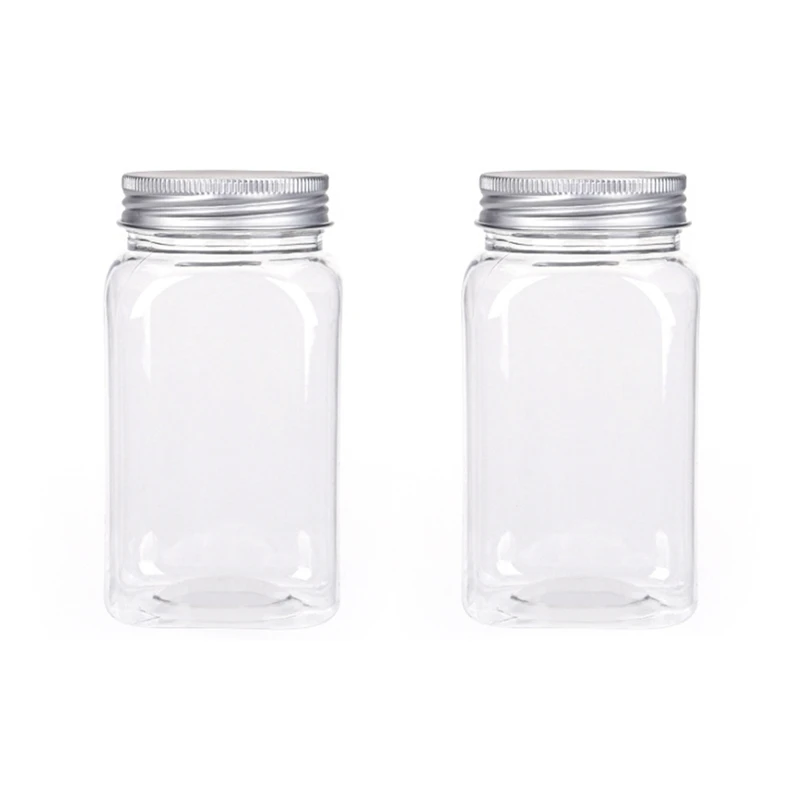24PCS Condiment Jar Set,Transparent Plastic Bottle Food Packaging Bottle Airtight Metal Cap Empty Square Spice Container
24PCS Condiment Jar Set,Transparent Plastic Bottle Food Packaging Bottle Airtight Metal Cap Empty Square Spice Container