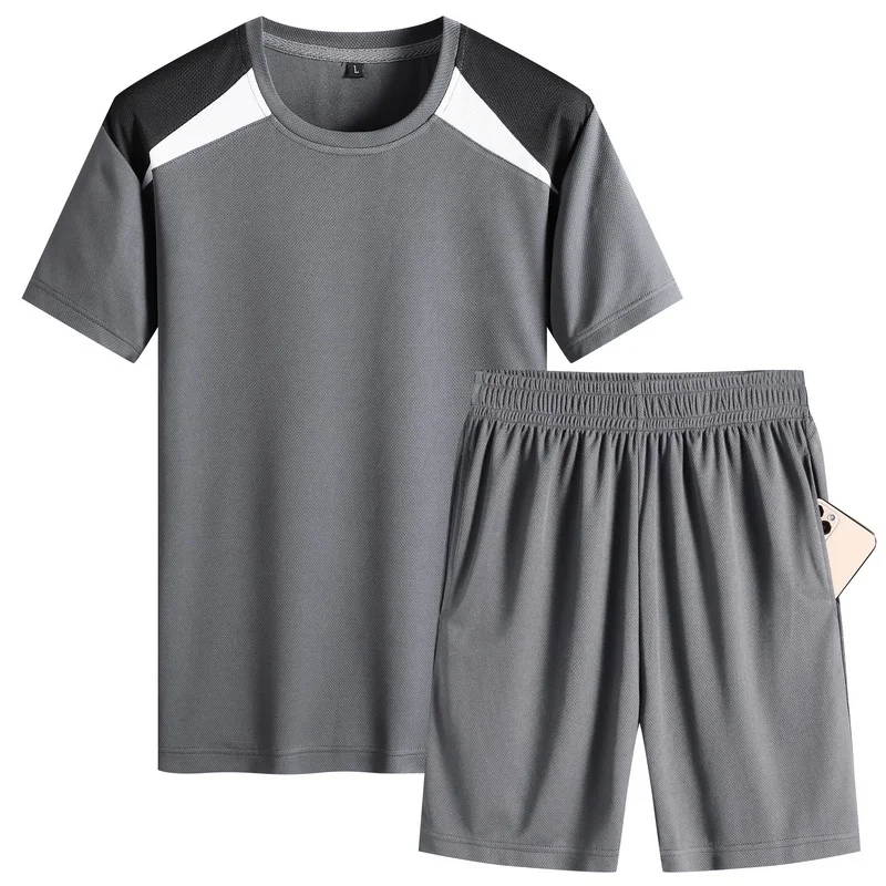 Men Summer Shirt Shorts 2 Pieces Sets White Tracksuit Men's Solid Color Fashion Streetwear Mens Suits Short Outfits Male Tops 
Men Summer Shirt Shorts 2 Pieces Sets White Tracksuit Men's Solid Color Fashion Streetwear Mens Suits Short Outfits Male Tops