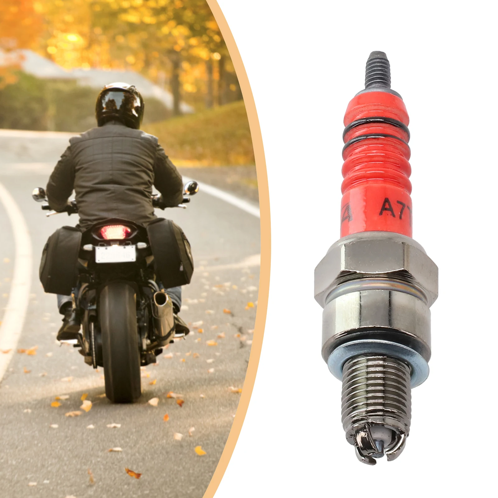 Go Kart Car Spark Plug High Performance 3-Electrode For GY6 50cc-150cc Motorcycle Scooter Dirt Bike Triple CR7HSA
Go Kart Car Spark Plug High Performance 3-Electrode For GY6 50cc-150cc Motorcycle Scooter Dirt Bike Triple CR7HSA