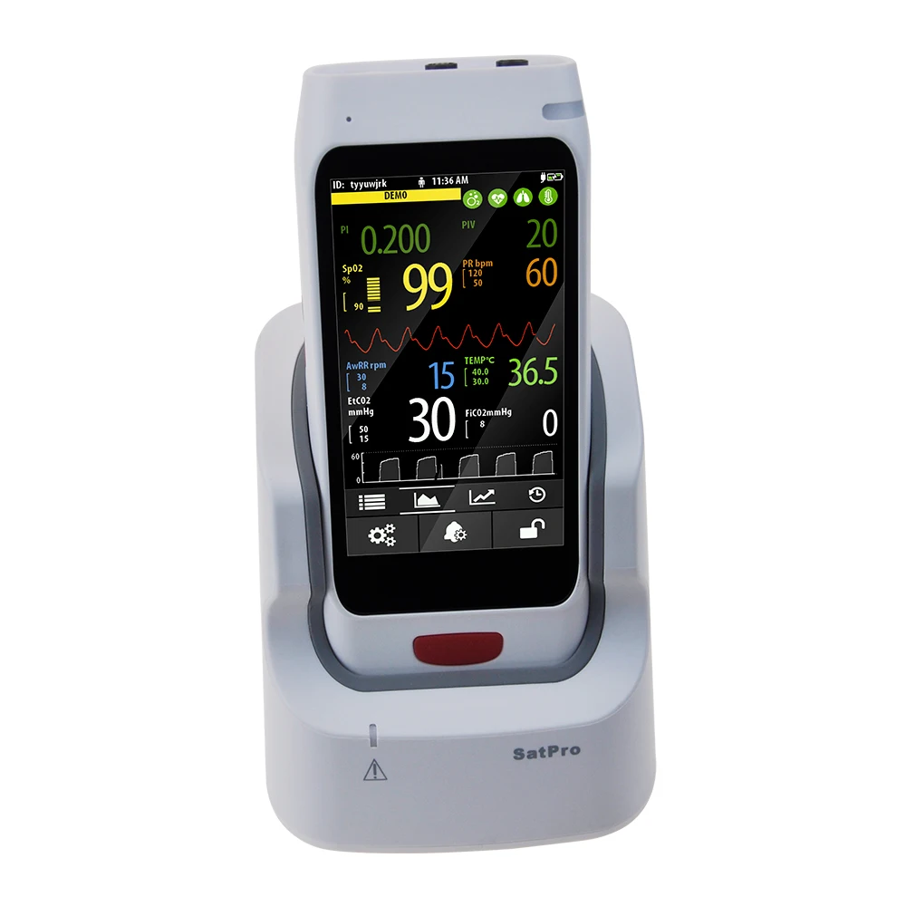 Handheld Vital Signs Monitor CE/ISO XH-30 series Multi-parameters Patient Care ICU, Clinical professional and Home-care
Handheld Vital Signs Monitor CE/ISO XH-30 series Multi-parameters Patient Care ICU, Clinical professional and Home-care