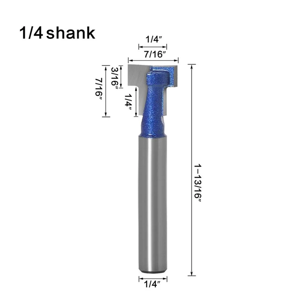 1pc 1/4 Inch Shank T-Slot Cutter Router Bit Key Hole Bits Hex Bolt T Slotting Milling Cutter For Wood Plywood Woodworking Tool
1pc 1/4 Inch Shank T-Slot Cutter Router Bit Key Hole Bits Hex Bolt T Slotting Milling Cutter For Wood Plywood Woodworking Tool