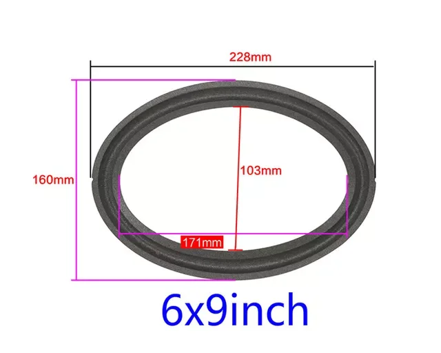 2PCS Speaker Foam Repair Folding Edge Ring Subwoofer Speaker Repair Accessories DIY 5 INCH 6.5INCH 8 INCH 10 12 INCH
2PCS Speaker Foam Repair Folding Edge Ring Subwoofer Speaker Repair Accessories DIY 5 INCH 6.5INCH 8 INCH 10 12 INCH