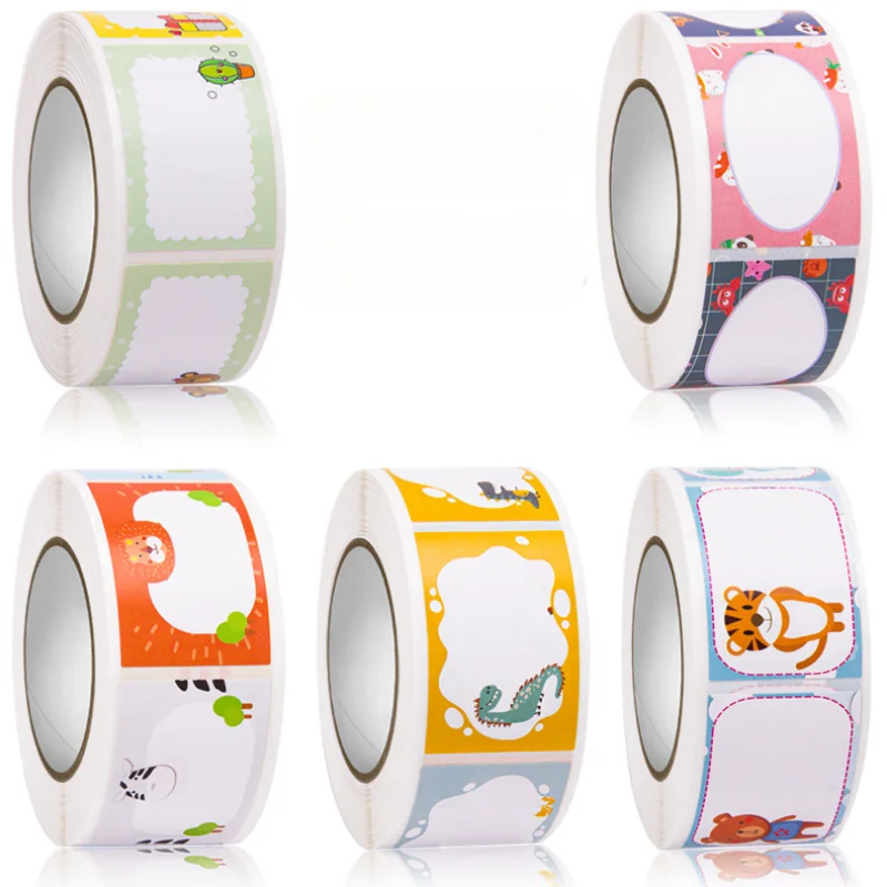 Kawaii Cartoon Name Tag Sticker Waterproof Roll Stickers Children School Stationery Water Bottle Pencil Cute Name Label for Kids
Kawaii Cartoon Name Tag Sticker Waterproof Roll Stickers Children School Stationery Water Bottle Pencil Cute Name Label for Kids