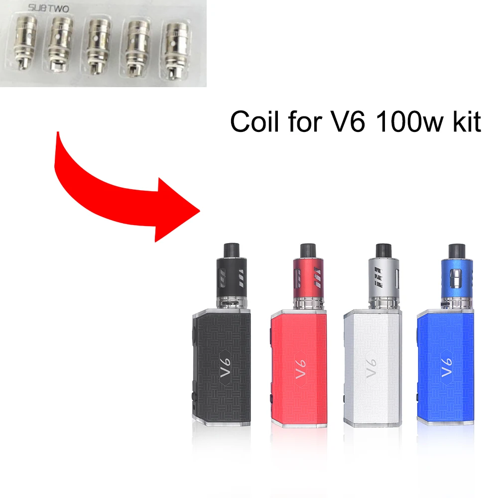 5 шт., катушка 10 шт./лот для вейпа V6 100 Вт используется для замены аксессуаров для вапорайзера электронной сигареты V6
5 шт., катушка 10 шт./лот для вейпа V6 100 Вт используется для замены аксессуаров для вапорайзера электронной сигареты V6