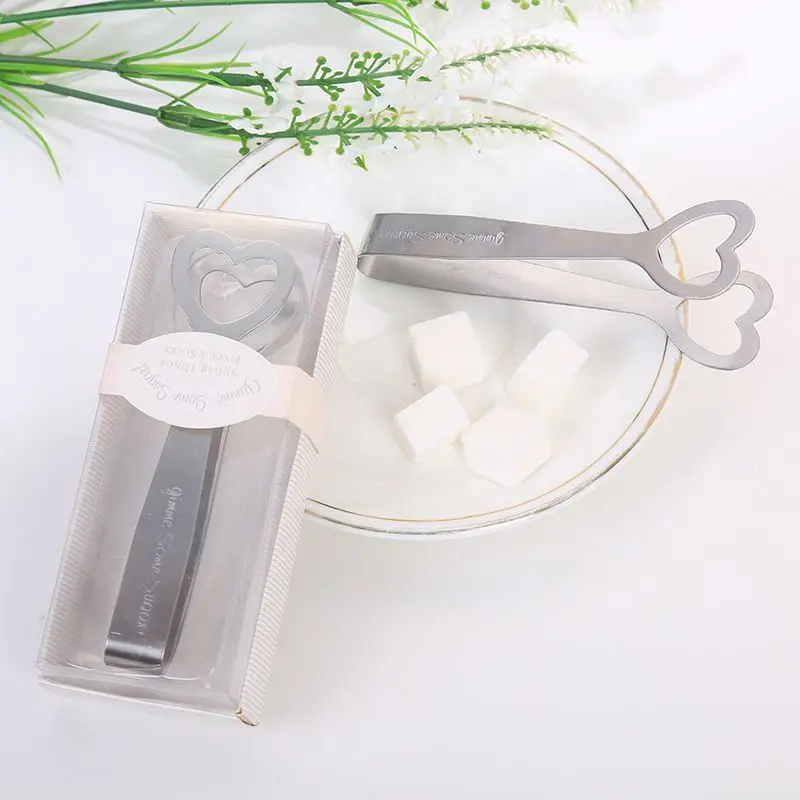 1PC Stainless Steel Heart-shaped Square Sugar Clip Ice Cube Tongs Tableware European Style Wedding Gift Birthday Party Favours
1PC Stainless Steel Heart-shaped Square Sugar Clip Ice Cube Tongs Tableware European Style Wedding Gift Birthday Party Favours