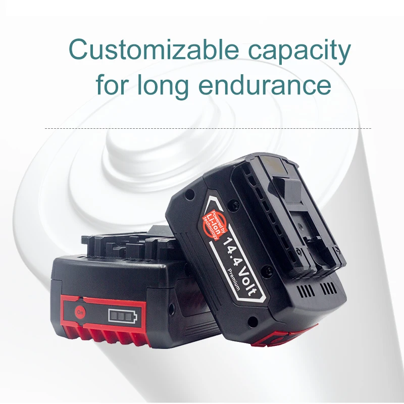 14.4V 6/7/9ah Rechargeable Li-ion Battery cell pack for BOSCH cordless Electric drill screwdriver BAT607,BAT607G,BAT614G
14.4V 6/7/9ah Rechargeable Li-ion Battery cell pack for BOSCH cordless Electric drill screwdriver BAT607,BAT607G,BAT614G