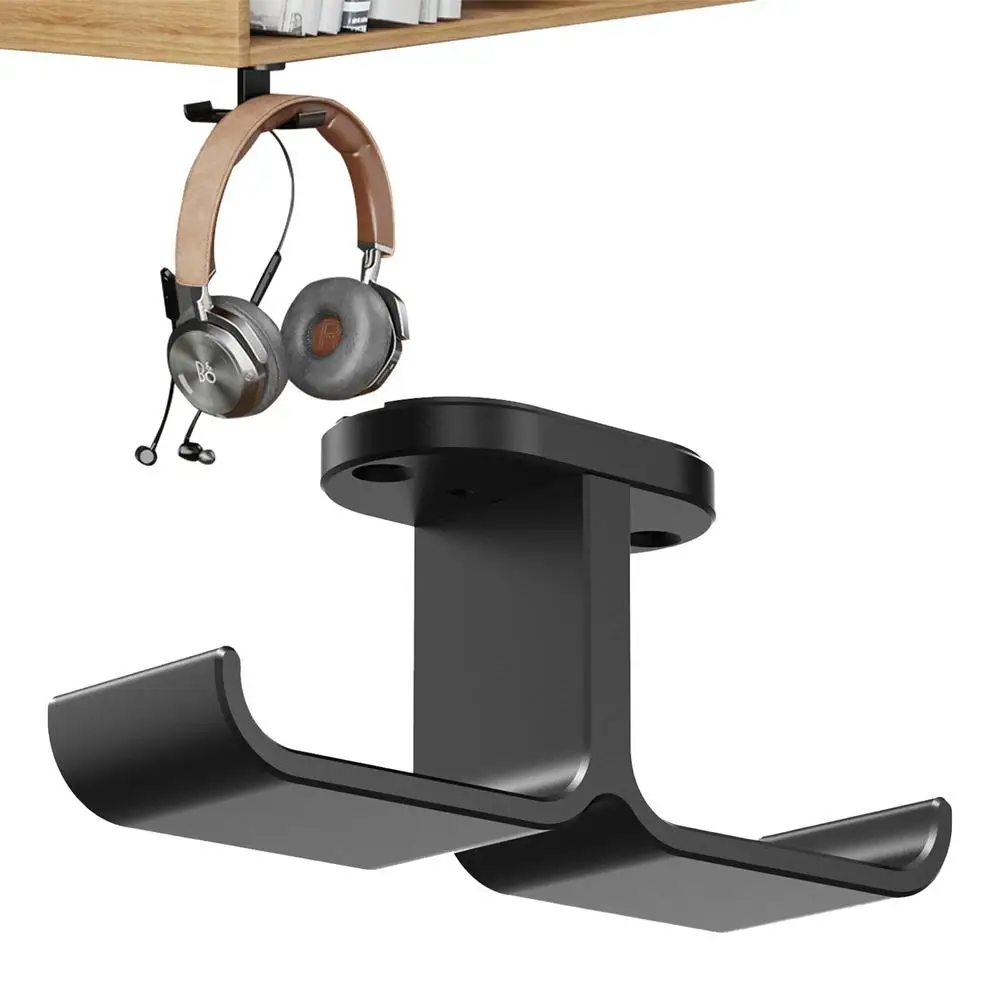 Under-desk Head-mounted Headset Hanger 360-degree Rotating Dual Hook Stable Stand Storage Holder Display Shelf
Under-desk Head-mounted Headset Hanger 360-degree Rotating Dual Hook Stable Stand Storage Holder Display Shelf
