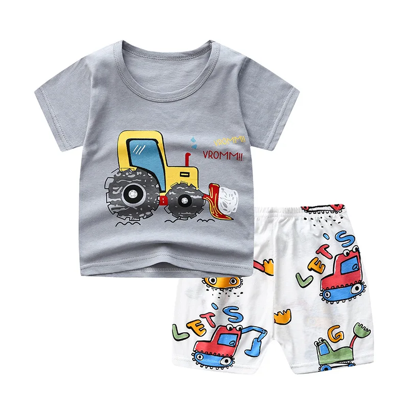 ZWY1564 Baby Casual Clothing Set Cartoon Pattern Shirt + Shorts Suits Boy Girls Short Sleeve Clothes Outfits Kids Travel Wear
ZWY1564 Baby Casual Clothing Set Cartoon Pattern Shirt + Shorts Suits Boy Girls Short Sleeve Clothes Outfits Kids Travel Wear