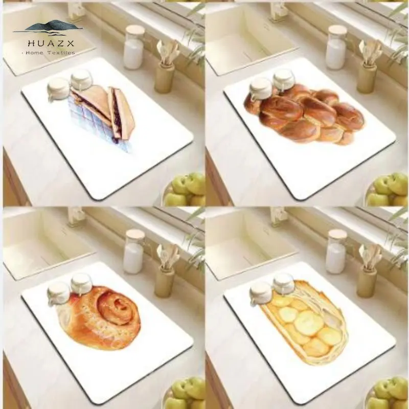 Hand Painted Baked Bread Drain Pad Super Absorbent Dish Drying Mat Quick Dry Waterproof Tableware Diatomic Aesthetic Home Decor
Hand Painted Baked Bread Drain Pad Super Absorbent Dish Drying Mat Quick Dry Waterproof Tableware Diatomic Aesthetic Home Decor