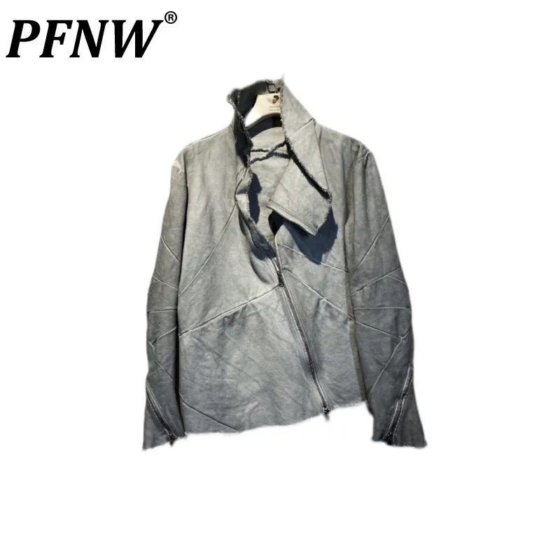 PFNW Deconstruction Asymmetric Tailoring Cold Dyeing Old Designer Retro Niche Jackets Men Autumn Tide Solid Vimtage Coat 12A4385
PFNW Deconstruction Asymmetric Tailoring Cold Dyeing Old Designer Retro Niche Jackets Men Autumn Tide Solid Vimtage Coat 12A4385