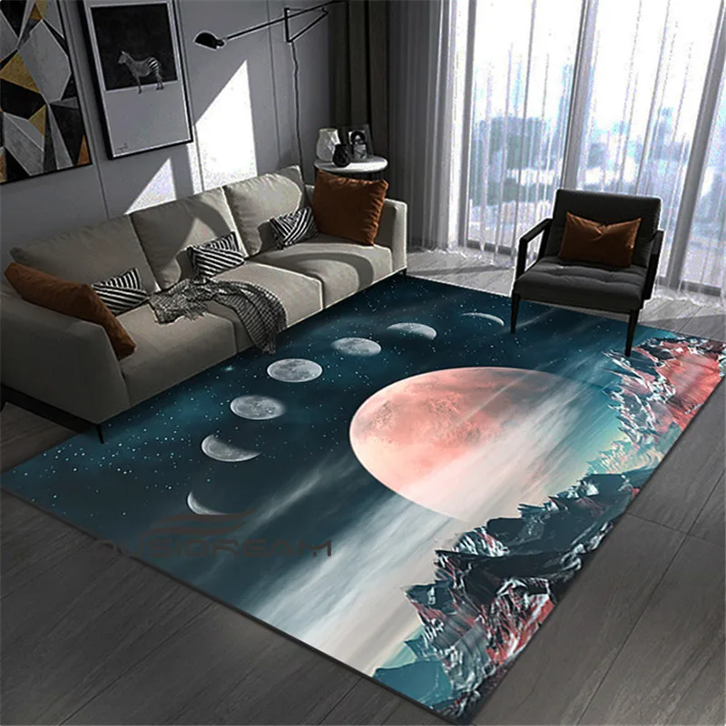 Three-dimensional Universe Planet Carpet Cartoon Children's Room Printed Decorative Floor Mat Living Room Bedroom Bedside Carpet
Three-dimensional Universe Planet Carpet Cartoon Children's Room Printed Decorative Floor Mat Living Room Bedroom Bedside Carpet