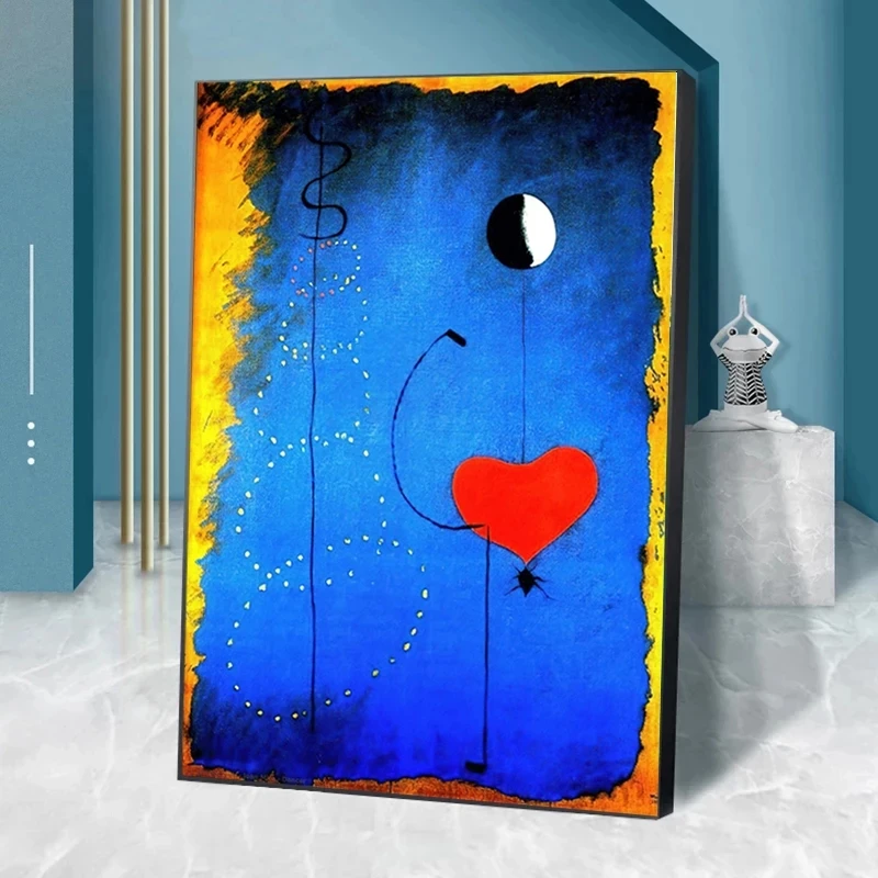 Juan Miro Abstract Art Surrealism Style Canvas Decorative Painting Modern Living Room Bedroom Decorative Mural(No Frame)
Juan Miro Abstract Art Surrealism Style Canvas Decorative Painting Modern Living Room Bedroom Decorative Mural(No Frame)