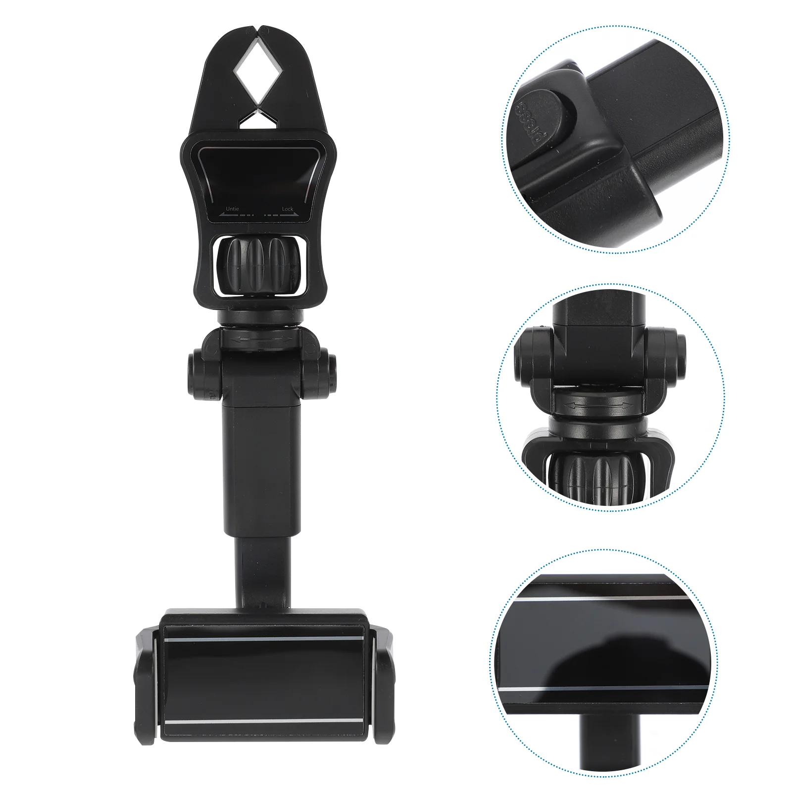 Vehicle Rear View Mirror Holder Mount Universal Universal Navigation Rack Black, Grey
Vehicle Rear View Mirror Holder Mount Universal Universal Navigation Rack Black, Grey