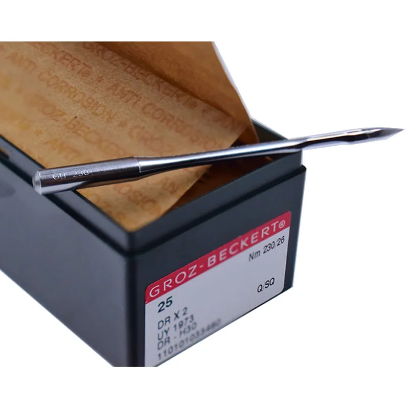 25 шт. иглы для швейной машинки Groz-Beckert DRX2 1973 DR-H30 иглы Newlong B20001 
25 шт. иглы для швейной машинки Groz-Beckert DRX2 1973 DR-H30 иглы Newlong B20001