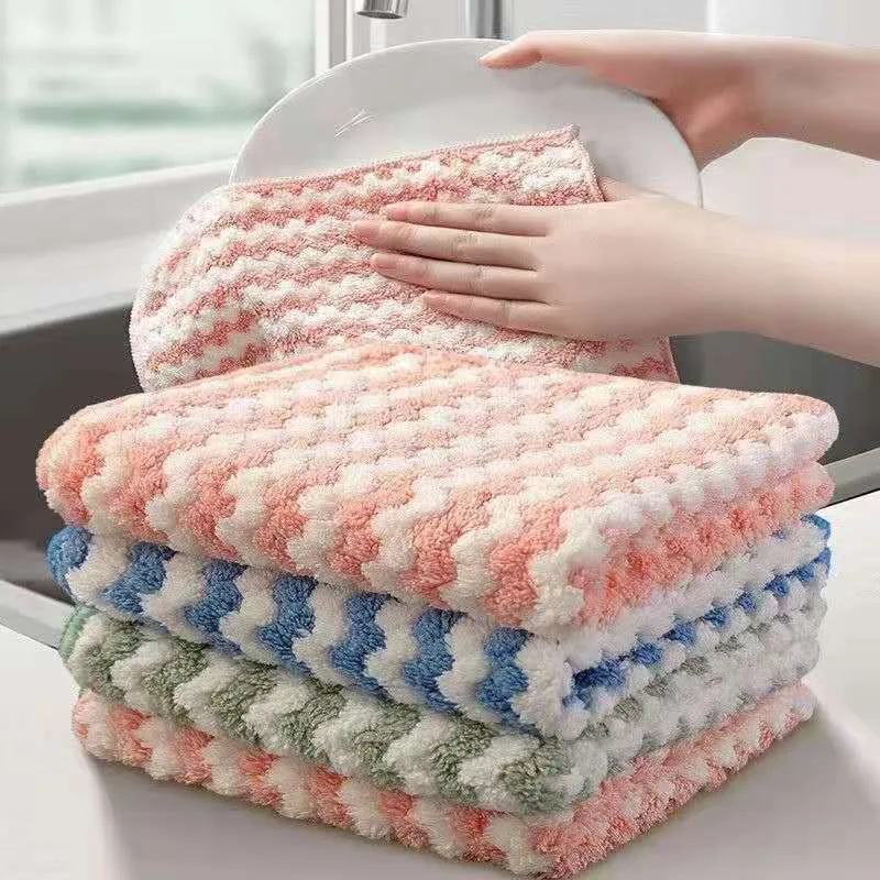 2/5 PCS Kitchen Rag Thickening Water Absorption Cloth Kitchen Dishcloth Remove Oil Traceless Home Cleaning Tool
2/5 PCS Kitchen Rag Thickening Water Absorption Cloth Kitchen Dishcloth Remove Oil Traceless Home Cleaning Tool