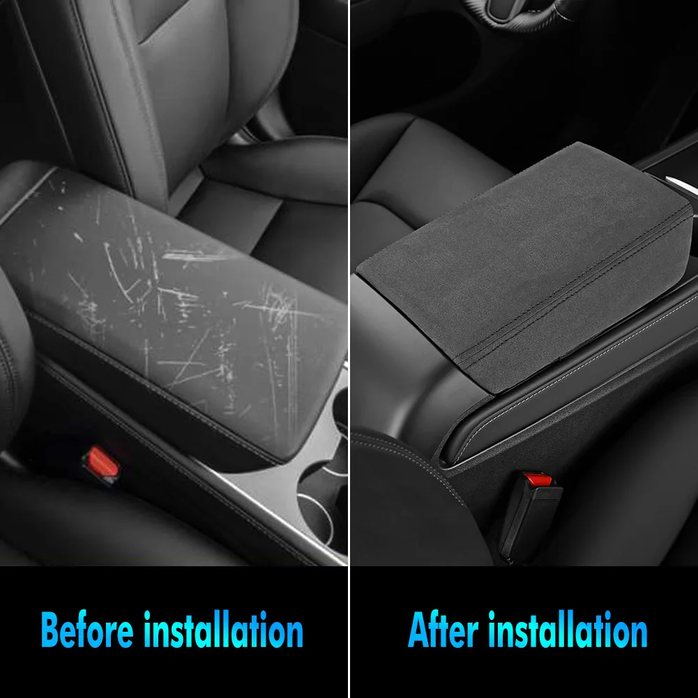 Car Central Armrest-Box Protective Suede Cover Reliable Car Interior Armrest-Box Cover For Tesla Model 3 Y Cushion Mat
Car Central Armrest-Box Protective Suede Cover Reliable Car Interior Armrest-Box Cover For Tesla Model 3 Y Cushion Mat