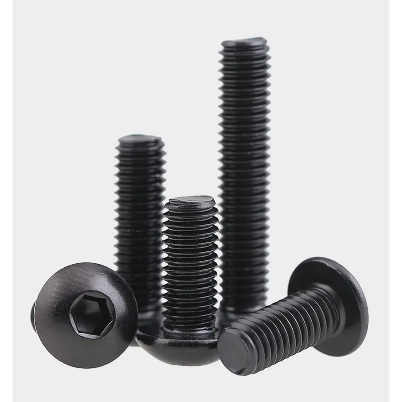 M3 M4 M5 Black 304 Stainless Steel Round Pan Head Hex Hexagon Socket Bolt Mushroom Button Head Allen Screws
M3 M4 M5 Black 304 Stainless Steel Round Pan Head Hex Hexagon Socket Bolt Mushroom Button Head Allen Screws