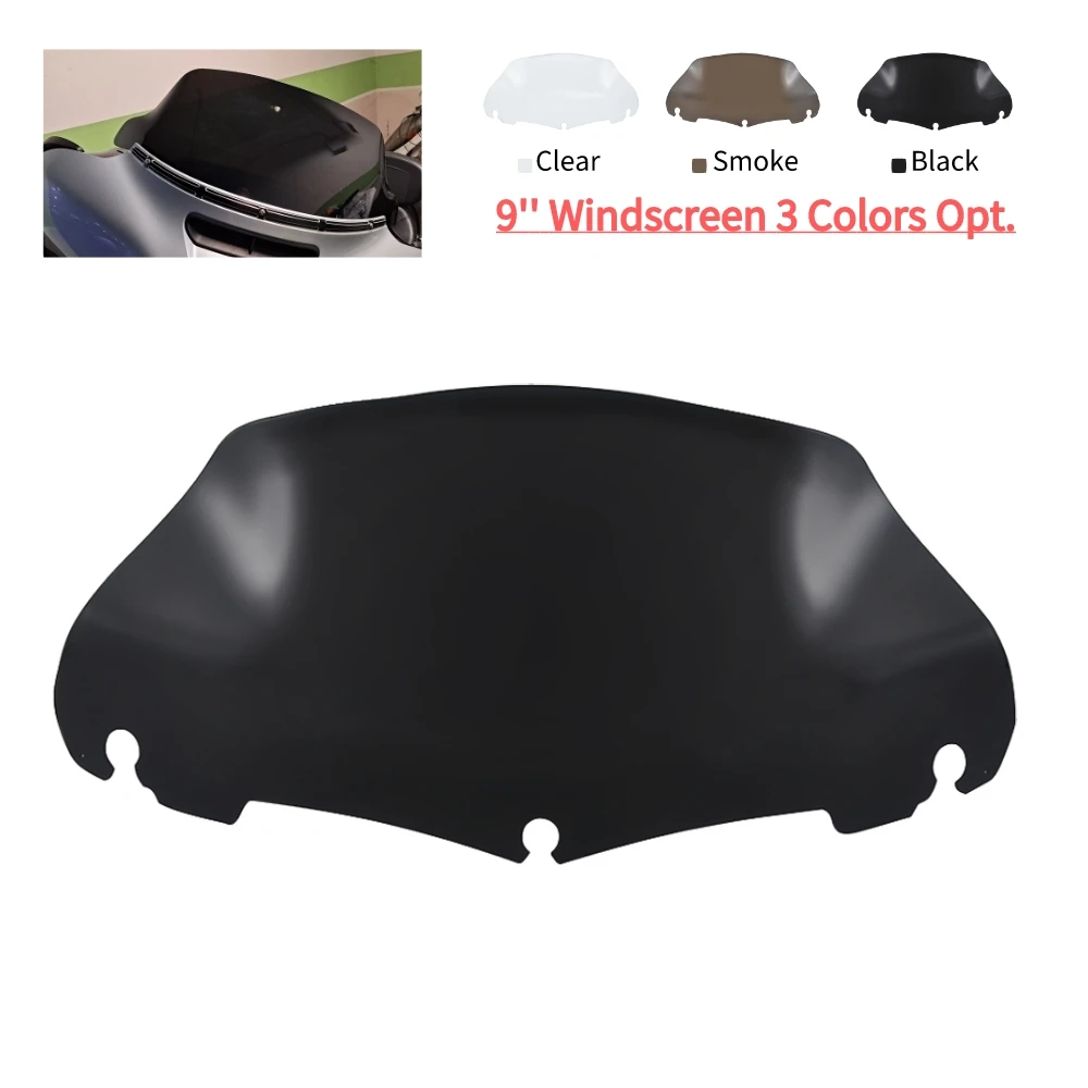 Motorcycle 9" Windscreen Wave Windshield High Quality ABS Plastic Wind Deflector For Harley Electra Street Glide FLHX 14-Up US
Motorcycle 9" Windscreen Wave Windshield High Quality ABS Plastic Wind Deflector For Harley Electra Street Glide FLHX 14-Up US