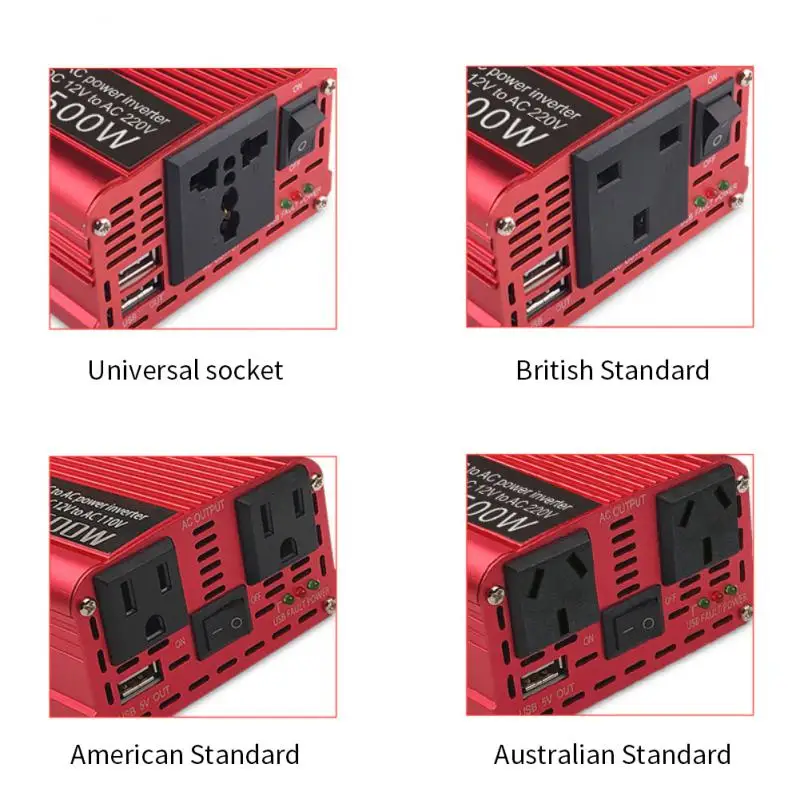 Car Power Inverter 750w Durable High Voltage Protection Compatible Intelligent Car Accessories Pure Sine Wave Power Inverter
Car Power Inverter 750w Durable High Voltage Protection Compatible Intelligent Car Accessories Pure Sine Wave Power Inverter