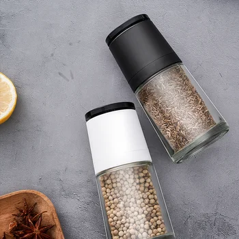 Weed Crusher Mill Salt Pepper Shaker Household Hand Gadget Grain Mill Manual Spice Utensilios Cocina Kitchen Accessories OC50YM