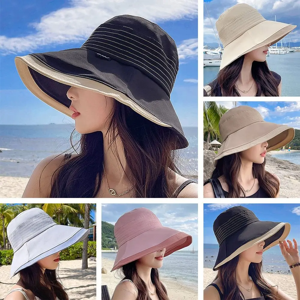 Outdoor Sunscreen Foldable Anti-UV Portable Fisherman Cap Bucket Hat Beach Cap Sun Hat
Outdoor Sunscreen Foldable Anti-UV Portable Fisherman Cap Bucket Hat Beach Cap Sun Hat