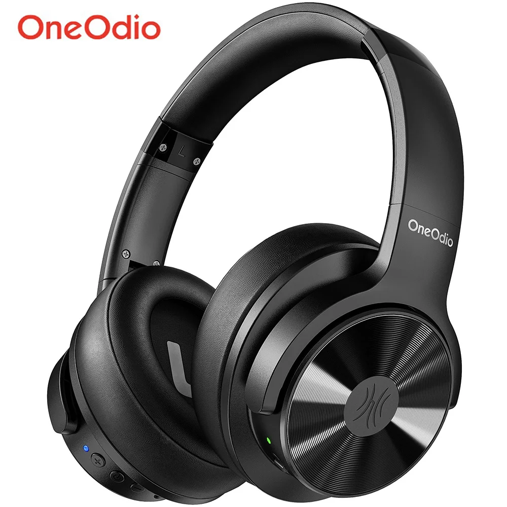 Oneodio A30 Active Noise Cancelling Headphones Wireless Over Ear Bluetooth 5.0 Headset With Deep Bass CVC 8.0 Clear Mic Travel
Oneodio A30 Active Noise Cancelling Headphones Wireless Over Ear Bluetooth 5.0 Headset With Deep Bass CVC 8.0 Clear Mic Travel