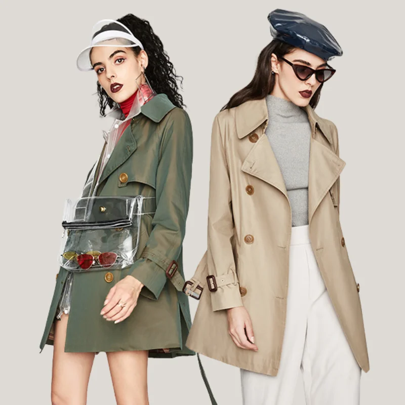 New winter clothes temperament Fashion Women's Waterproof Cotton Short Trench Coat Outerwear Top Quality for office lady
New winter clothes temperament Fashion Women's Waterproof Cotton Short Trench Coat Outerwear Top Quality for office lady