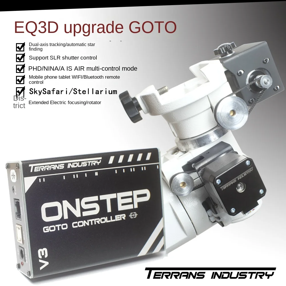

Onstep Sky Watcher EQ3D Equatorial Mount Onstep GOTO Upgrade Kit Tracking/Guide Photography/ascom